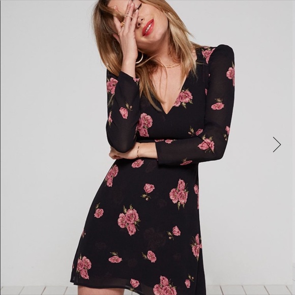 Reformation Bay Dress (Lorraine print) Sz XS/2 - Picture 2 of 6